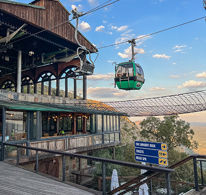 The amazing Harties Cableway!